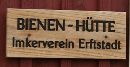 Schild Bienenhütte